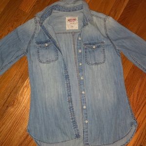 Thin jean jacket